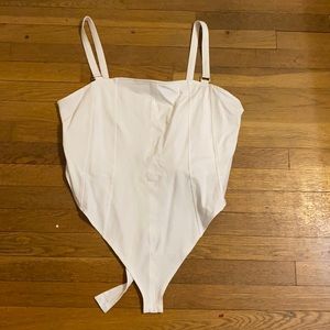 BNWT white body suit